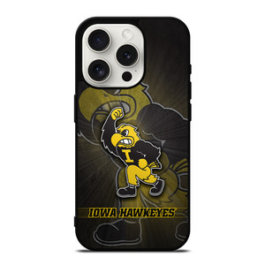 IOWA HAWKEYES MASCOT iPhone 15 Pro Case Cover
