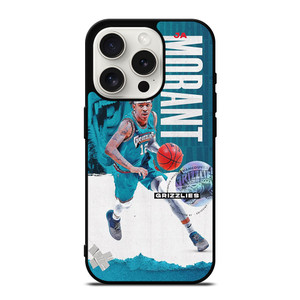 JA MORANT MEMPHIS GRIZZLIES NBA 2 iPhone 15 Pro Case Cover