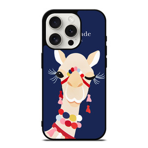 KATE SPADE CAMEL APPLIQUE iPhone 15 Pro Case Cover
