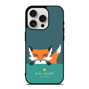 KATE SPADE NOVELTY FOX iPhone 15 Pro Case Cover KATE SPADE NOVELTY FOX iPhone 15 Pro Case Cover