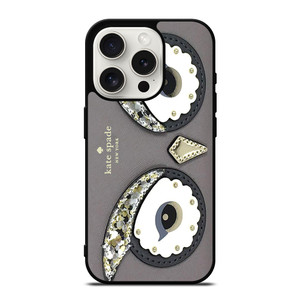 KATE SPADE OWL APPLIQUE iPhone 15 Pro Case Cover KATE SPADE OWL APPLIQUE iPhone 15 Pro Case Cover