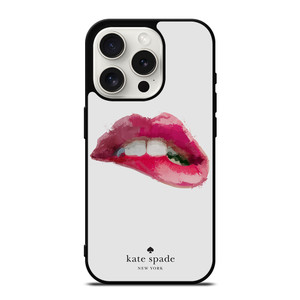KATE SPADE RED LIPS iPhone 15 Pro Case Cover