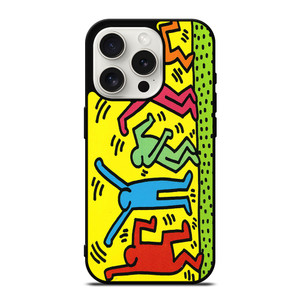 KEITH HARING ART iPhone 15 Pro Case Cover KEITH HARING ART iPhone 15 Pro Case Cover