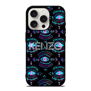 KENZO PARIS EYE PATTERN iPhone 15 Pro Case Cover KENZO PARIS EYE PATTERN iPhone 15 Pro Case Cover
