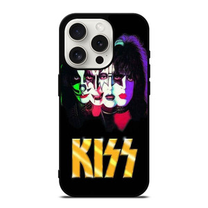 KISS BAND ROCK POSTER iPhone 15 Pro Case Cover KISS BAND ROCK POSTER iPhone 15 Pro Case Cover