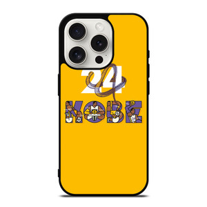 KOBE BRYANT LA LAKERS ICON iPhone 15 Pro Case Cover
