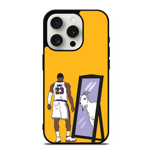 LEBRON JAMES MIRROR GOAT iPhone 15 Pro Case Cover