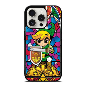 LEGEND OF ZELDA GAMES GLASS ART iPhone 15 Pro Case Cover