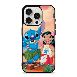 LILO AND STITCH CARTOON iPhone 15 Pro Case Cover LILO AND STITCH CARTOON iPhone 15 Pro Case Cover
