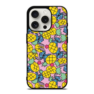 LILO AND STITCH PINEAPPLE PATTERN iPhone 15 Pro Case Cover LILO AND STITCH PINEAPPLE PATTERN iPhone 15 Pro Case Cover