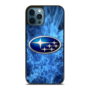 SUBARU BLUE FIRE LOGO iPhone 12 Pro Max Case Cover SUBARU BLUE FIRE LOGO iPhone 12 Pro Max Case Cover