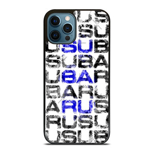 SUBARU CROSSWORD PUZZLE iPhone 12 Pro Max Case Cover