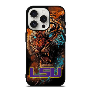 LSU TIGERS ICON LOUISIANA STATE UNIVERSITY LOGO iPhone 15 Pro Case Cover