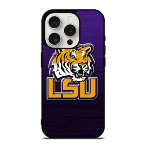 LSU TIGERS WOODEN LOGO iPhone 15 Pro Case Cover LSU TIGERS WOODEN LOGO iPhone 15 Pro Case Cover