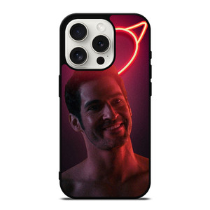 LUCIFER LOVE GLOW LAMP iPhone 15 Pro Case Cover