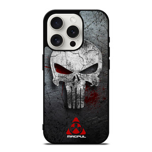 MAGPUL PUNISHER METAL LOGO iPhone 15 Pro Case Cover MAGPUL PUNISHER METAL LOGO iPhone 15 Pro Case Cover