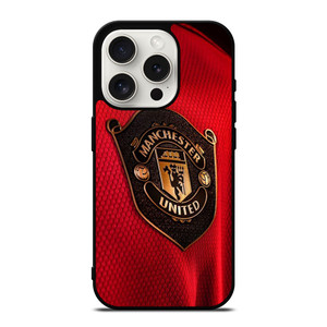 MANCHESTER UNITED NEW LOGO JERSEY iPhone 15 Pro Case Cover MANCHESTER UNITED NEW LOGO JERSEY iPhone 15 Pro Case Cover