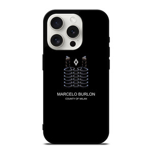 MARCELO BURLON TWIN BIRD iPhone 15 Pro Case Cover MARCELO BURLON TWIN BIRD iPhone 15 Pro Case Cover
