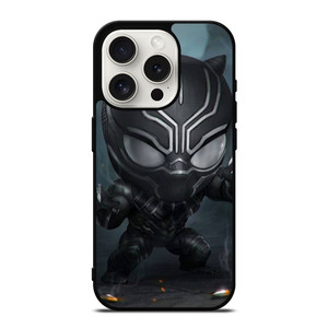 MARVEL BLACK PANTHER KAWAII iPhone 15 Pro Case Cover MARVEL BLACK PANTHER KAWAII iPhone 15 Pro Case Cover