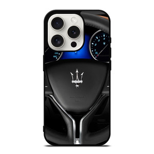 MASERATI STEERING WHEEL LOGO iPhone 15 Pro Case Cover MASERATI STEERING WHEEL LOGO iPhone 15 Pro Case Cover