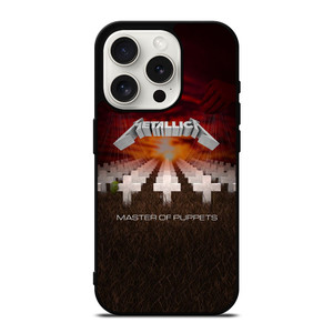 METALLICA BAND LOGO MASTER OF PUPPETS iPhone 15 Pro Case Cover