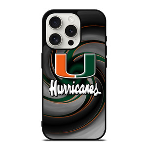 MIAMI HURRICANES ICON iPhone 15 Pro Case Cover
