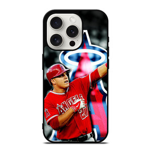MIKE TROUT LOS ANGELES ANGELS iPhone 15 Pro Case Cover