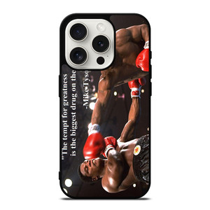 MIKE TYSON QUOTE iPhone 15 Pro Case Cover MIKE TYSON QUOTE iPhone 15 Pro Case Cover