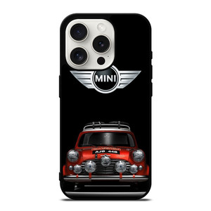 MINI COOPER CAR RETRO iPhone 15 Pro Case Cover MINI COOPER CAR RETRO iPhone 15 Pro Case Cover