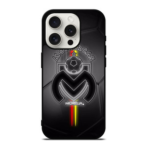 MONARCAS MORELIA BLACK LOGO iPhone 15 Pro Case Cover MONARCAS MORELIA BLACK LOGO iPhone 15 Pro Case Cover
