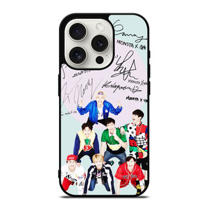 MONSTA X K POP SIGNATURE iPhone 15 Pro Case Cover
