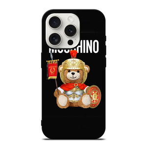 MOSCHINO BEAR ROMAN iPhone 15 Pro Case Cover MOSCHINO BEAR ROMAN iPhone 15 Pro Case Cover