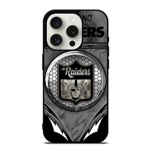 OAKLAND RAIDERS NFL LOGO iPhone 15 Pro Case Cover