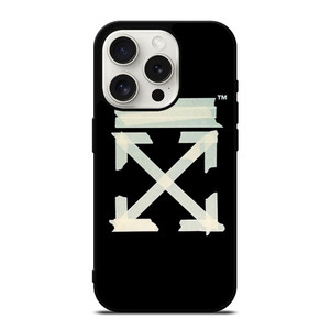 OFF WHITE TAPE LOGO iPhone 15 Pro Case Cover OFF WHITE TAPE LOGO iPhone 15 Pro Case Cover