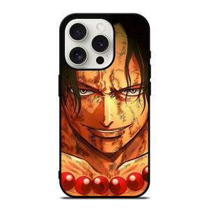 ONE PIECE ACE FACE iPhone 15 Pro Case Cover