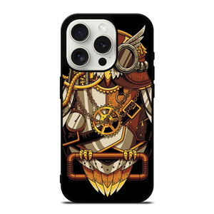 OWL STEAMPUNK iPhone 15 Pro Case Cover OWL STEAMPUNK iPhone 15 Pro Case Cover
