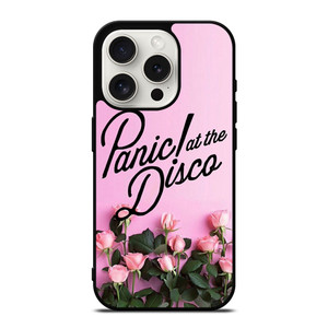 PANIC AT THE DISCO FLOWER LOGO iPhone 15 Pro Case Cover PANIC AT THE DISCO FLOWER LOGO iPhone 15 Pro Case Cover