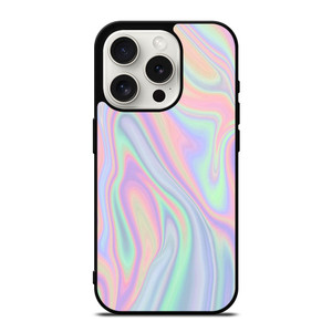 PASTEL COLOR ABSTRACT LIQUID iPhone 15 Pro Case Cover