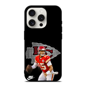 PATRICK MAHOMES NIKE KC CHIEFS iPhone 15 Pro Case Cover