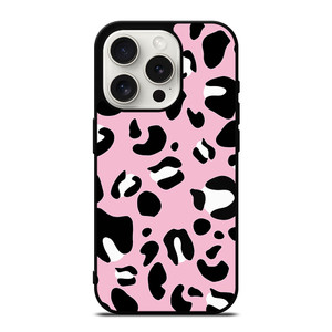 PINK LEOPARD PATTERN iPhone 15 Pro Case Cover PINK LEOPARD PATTERN iPhone 15 Pro Case Cover