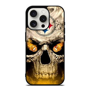 PITTSBURGH STEELERS FOOTBALL SKULL iPhone 15 Pro Case Cover PITTSBURGH STEELERS FOOTBALL SKULL iPhone 15 Pro Case Cover
