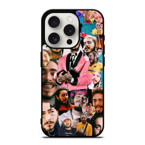 POST MALONE RAPPER COLLAGE iPhone 15 Pro Case Cover