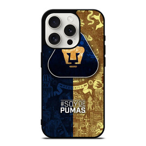 PUMAS UNAM LOGO iPhone 15 Pro Case Cover