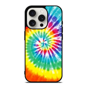 RAINBOW TIE DYE PATTERN iPhone 15 Pro Case Cover