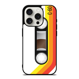 RETRO CASETTE TAPE iPhone 15 Pro Case Cover RETRO CASETTE TAPE iPhone 15 Pro Case Cover