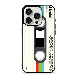 RETRO STEREO CASETTE TAPE iPhone 15 Pro Case Cover RETRO STEREO CASETTE TAPE iPhone 15 Pro Case Cover