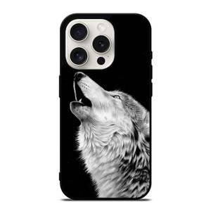 ROAR WHITE WOLF iPhone 15 Pro Case Cover
