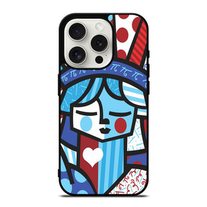 ROMERO BRITTO LIBERTY iPhone 15 Pro Case Cover ROMERO BRITTO LIBERTY iPhone 15 Pro Case Cover