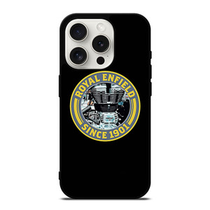 ROYAL ENFIELD ENGINE BADGE iPhone 15 Pro Case Cover