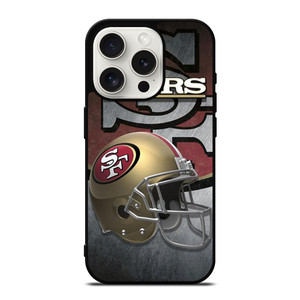 SAN FRANCISCO 49ERS HELMET iPhone 15 Pro Case Cover